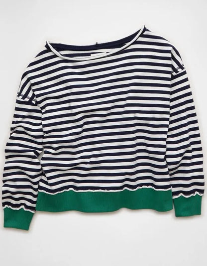 AE On a Roll Off-the-Shoulder Sweatshirt