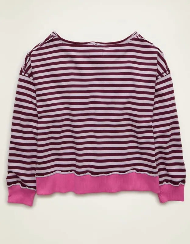 AE On a Roll Off-the-Shoulder Sweatshirt