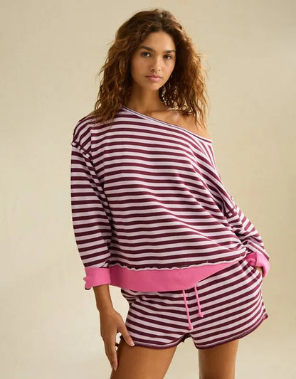 AE On a Roll Off-the-Shoulder Sweatshirt