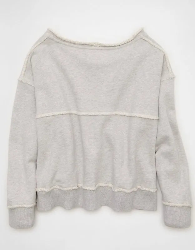 AE On a Roll Off-the-Shoulder Sweatshirt