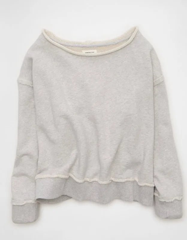AE On a Roll Off-the-Shoulder Sweatshirt