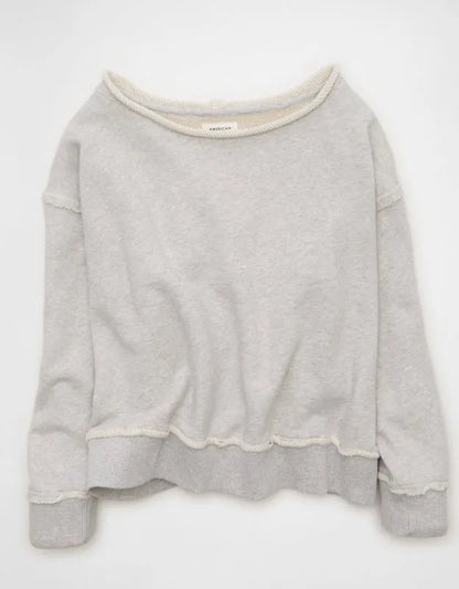 AE On a Roll Off-the-Shoulder Sweatshirt