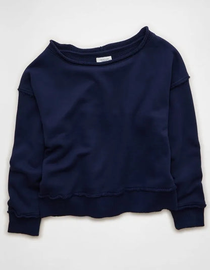 AE On a Roll Off-the-Shoulder Sweatshirt