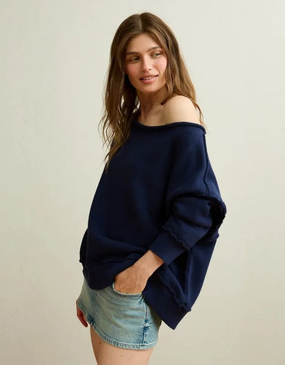 AE On a Roll Off-the-Shoulder Sweatshirt