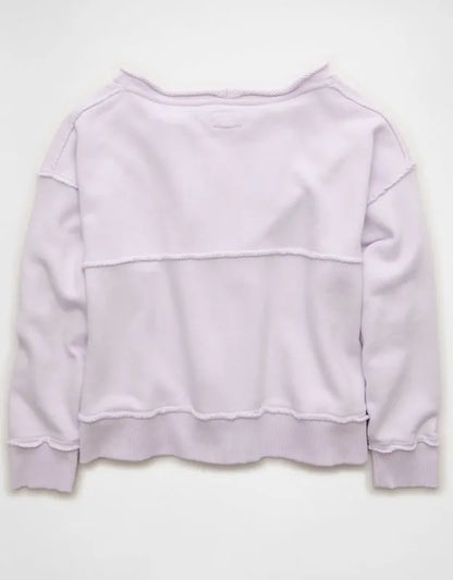 AE On a Roll Off-the-Shoulder Sweatshirt