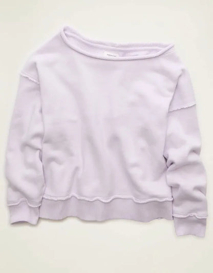 AE On a Roll Off-the-Shoulder Sweatshirt