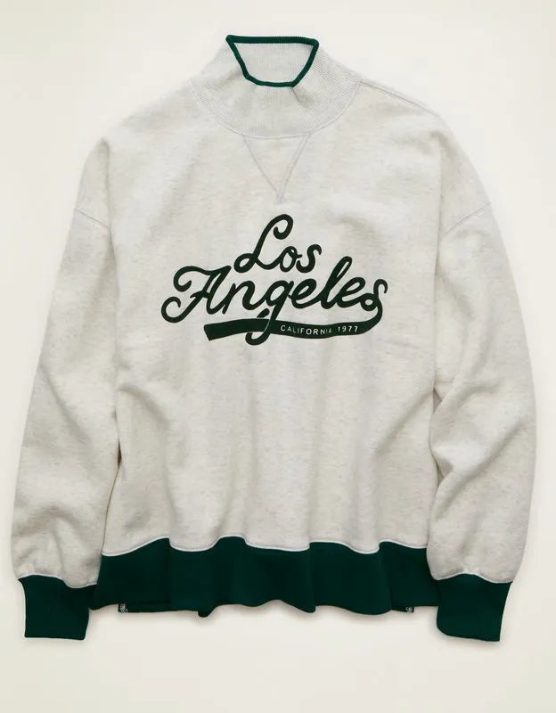AE Everyday Luxe Mock Neck Sweatshirt