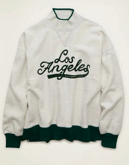 AE Everyday Luxe Mock Neck Sweatshirt