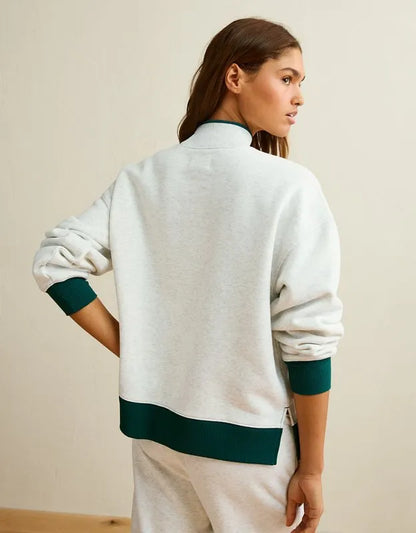 AE Everyday Luxe Mock Neck Sweatshirt