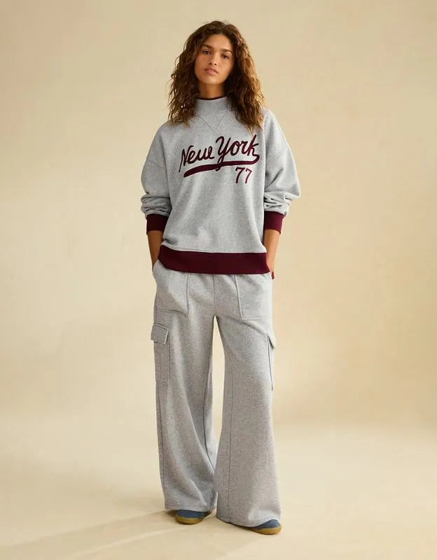 AE Everyday Luxe Mock Neck Sweatshirt