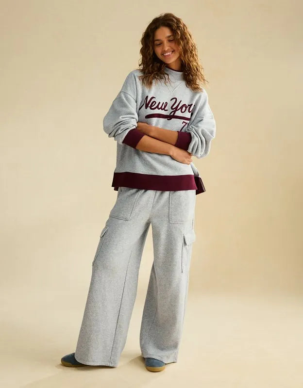 AE Everyday Luxe Mock Neck Sweatshirt