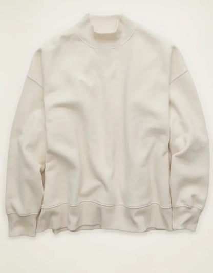 AE Everyday Luxe Mock Neck Sweatshirt