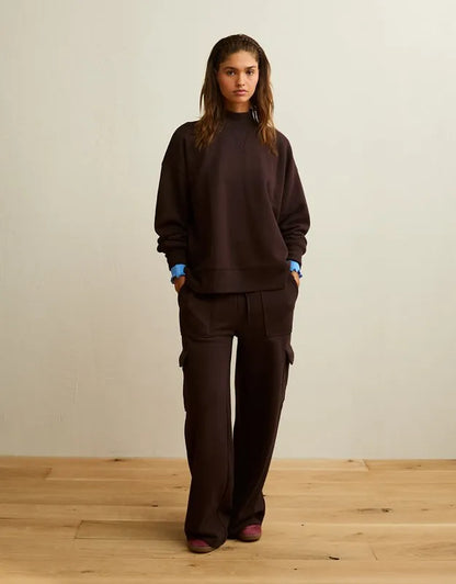 AE Everyday Luxe Mock Neck Sweatshirt