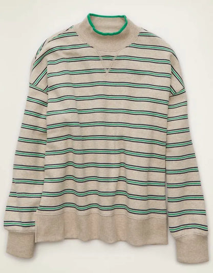 AE Everyday Luxe Mock Neck Sweatshirt