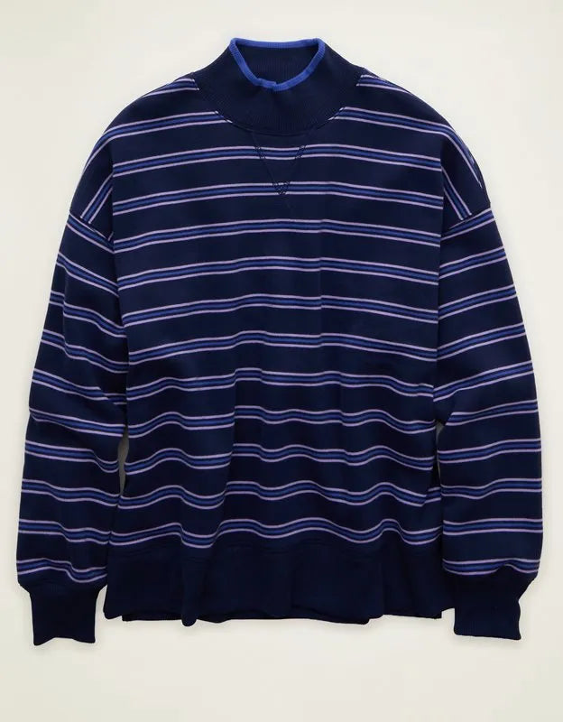 AE Everyday Luxe Mock Neck Sweatshirt