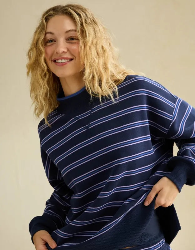 AE Everyday Luxe Mock Neck Sweatshirt