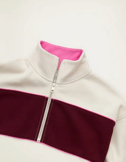 AE Everyday Luxe Quarter-Zip Sweatshirt