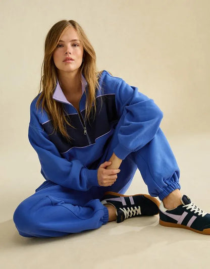 AE Everyday Luxe Quarter-Zip Sweatshirt