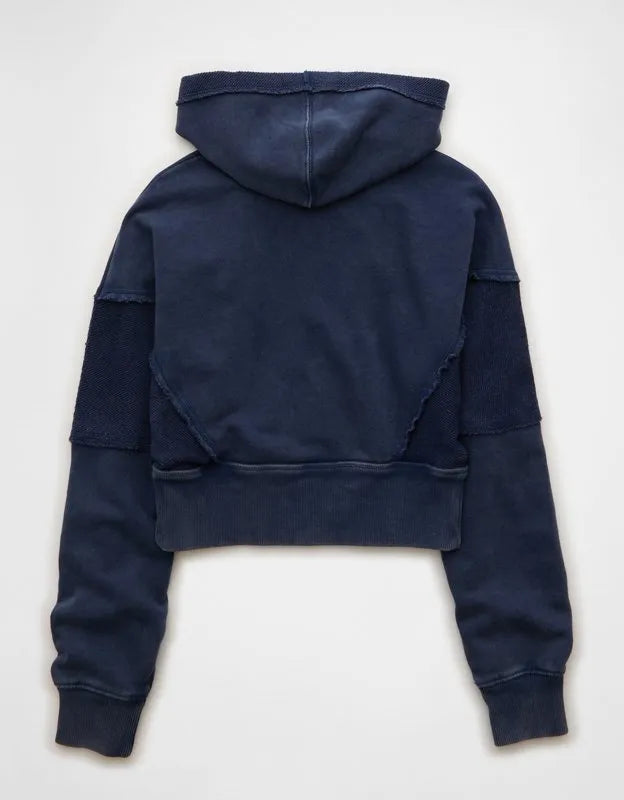 AE Cropped Zip-Up Sweatshirt