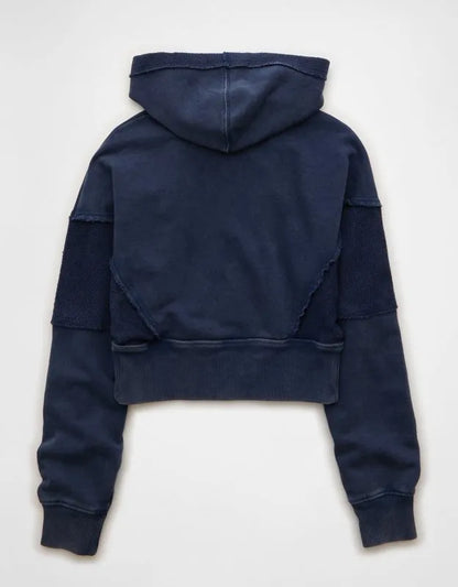 AE Cropped Zip-Up Sweatshirt