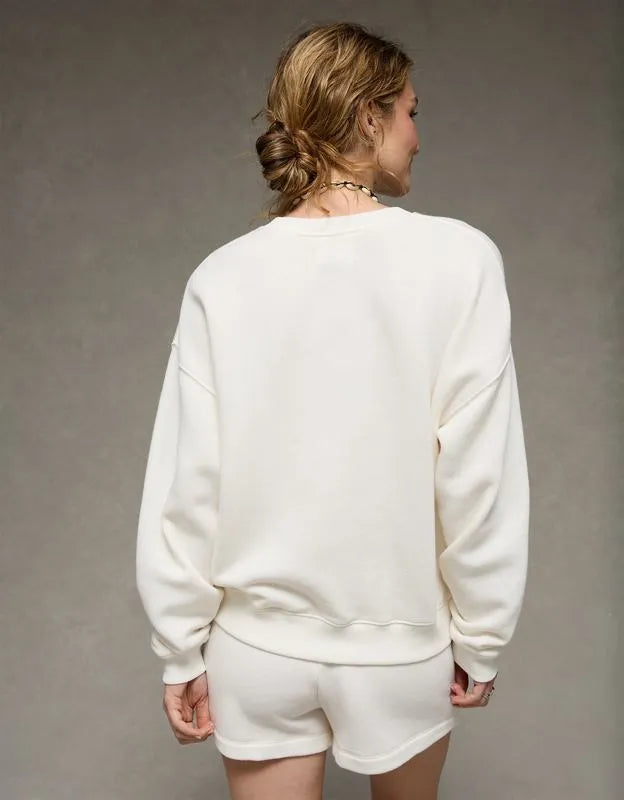 AE Graphic Crew Neck Sweatshirt