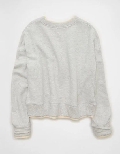 AE Twice As Nice Lightweight Crew Neck Sweatshirt