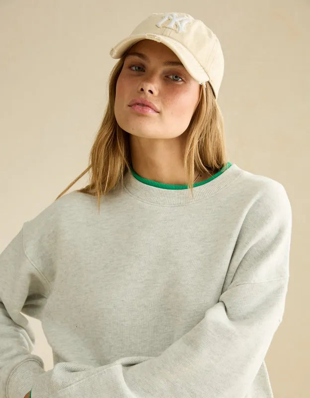 AE Twice As Nice Crew Neck Sweatshirt