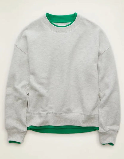 AE Twice As Nice Crew Neck Sweatshirt