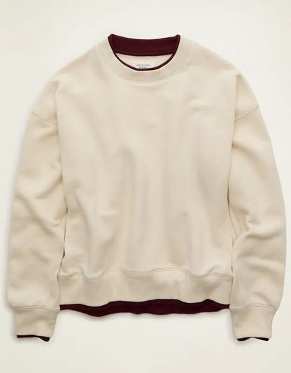 AE Twice As Nice Crew Neck Sweatshirt