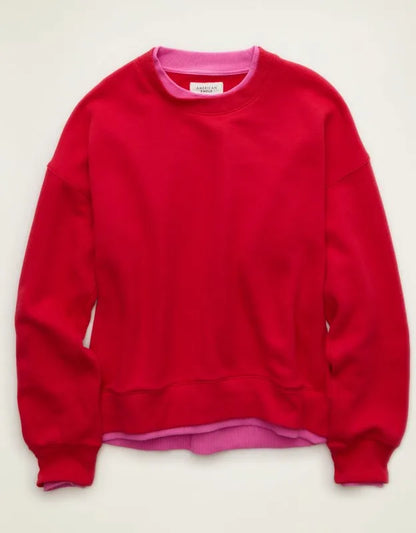 AE Twice As Nice Crew Neck Sweatshirt