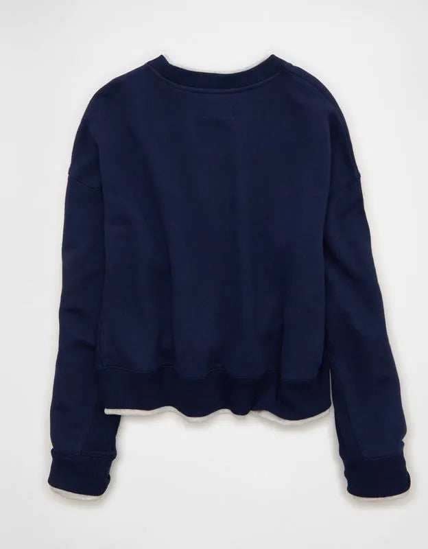 AE Twice As Nice Lightweight Crew Neck Sweatshirt