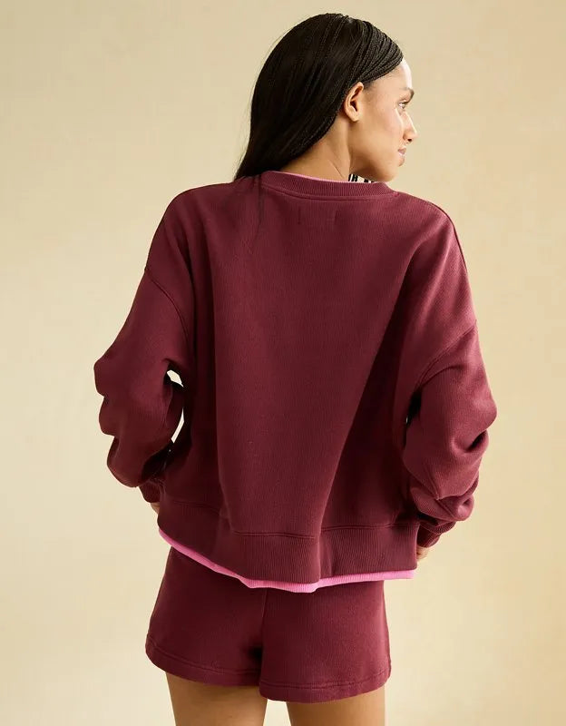 AE Twice As Nice Lightweight Crew Neck Sweatshirt