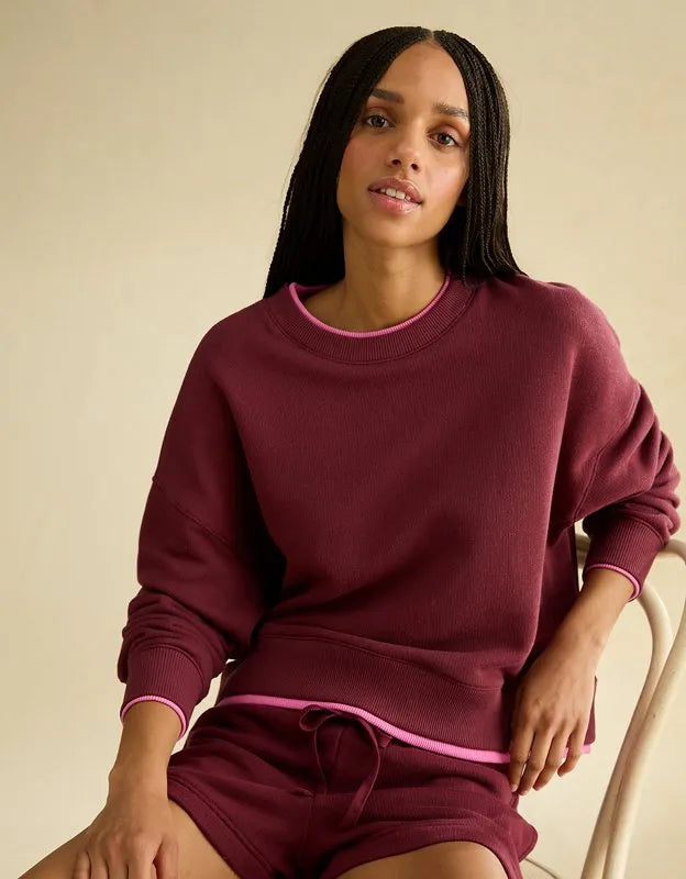 AE Twice As Nice Lightweight Crew Neck Sweatshirt