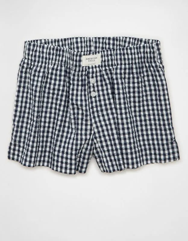 AE Seersucker PJ Shorts