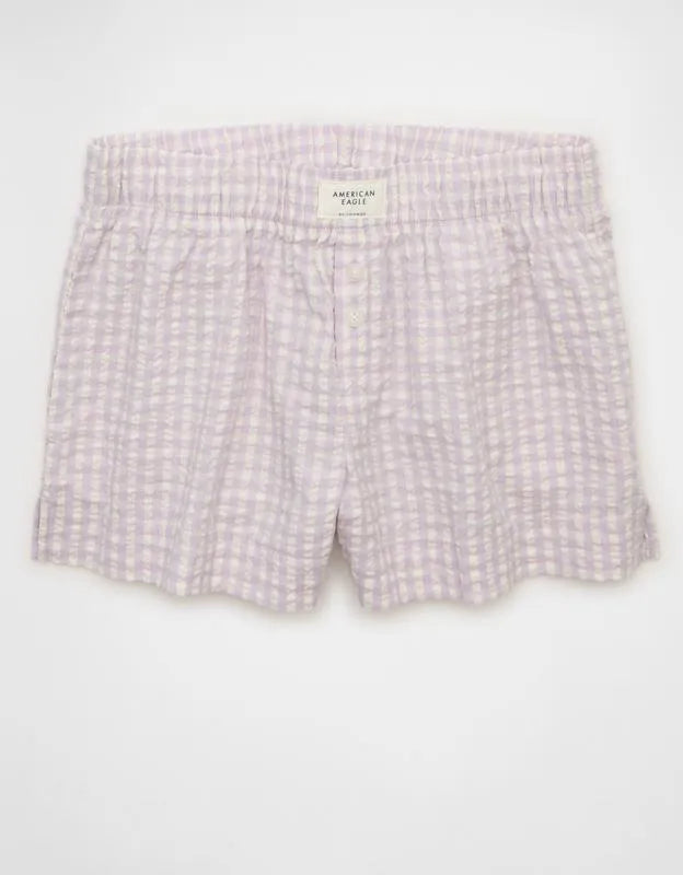 AE Seersucker PJ Shorts