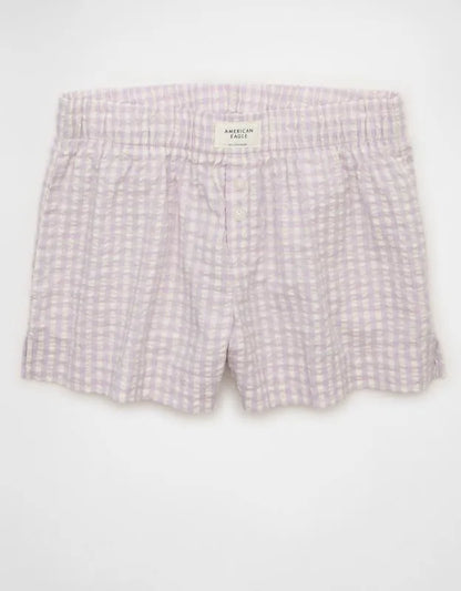 AE Seersucker PJ Shorts
