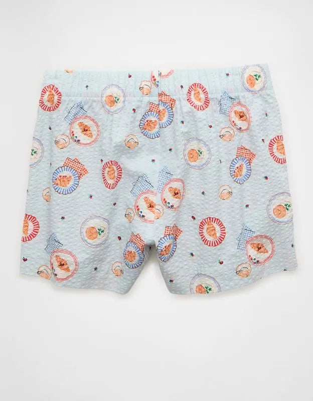 AE Seersucker PJ Shorts