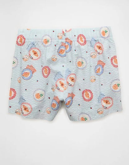 AE Seersucker PJ Shorts