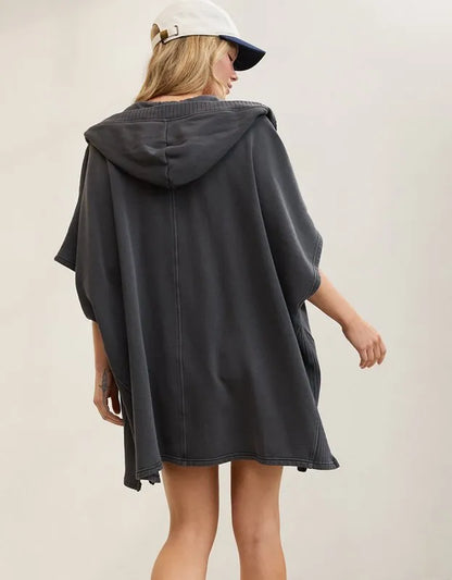 Aerie Hooded Fleece Cape