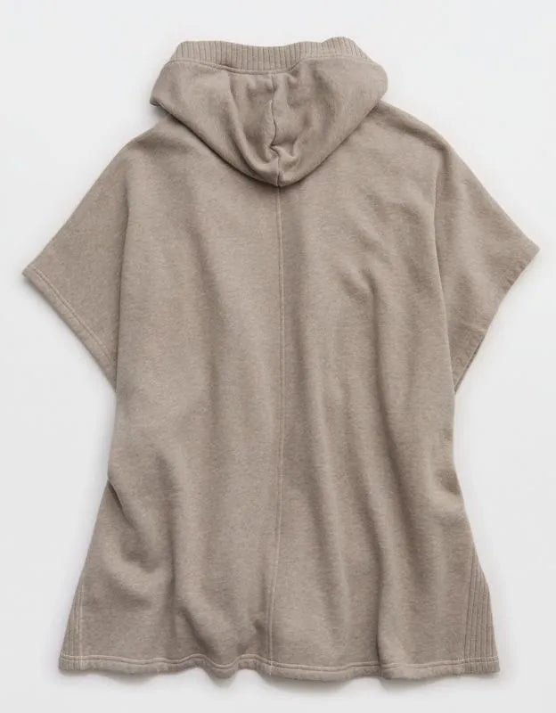 Aerie Hooded Fleece Cape