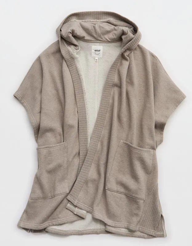 Aerie Hooded Fleece Cape