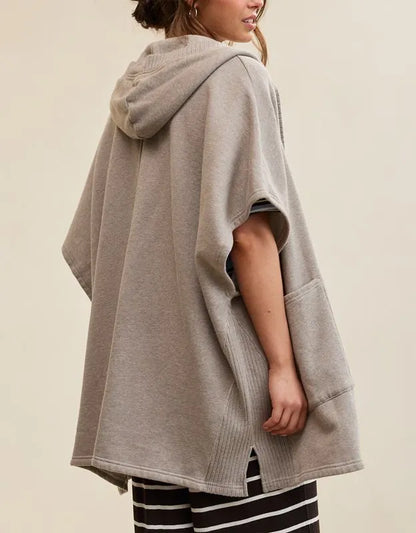Aerie Hooded Fleece Cape