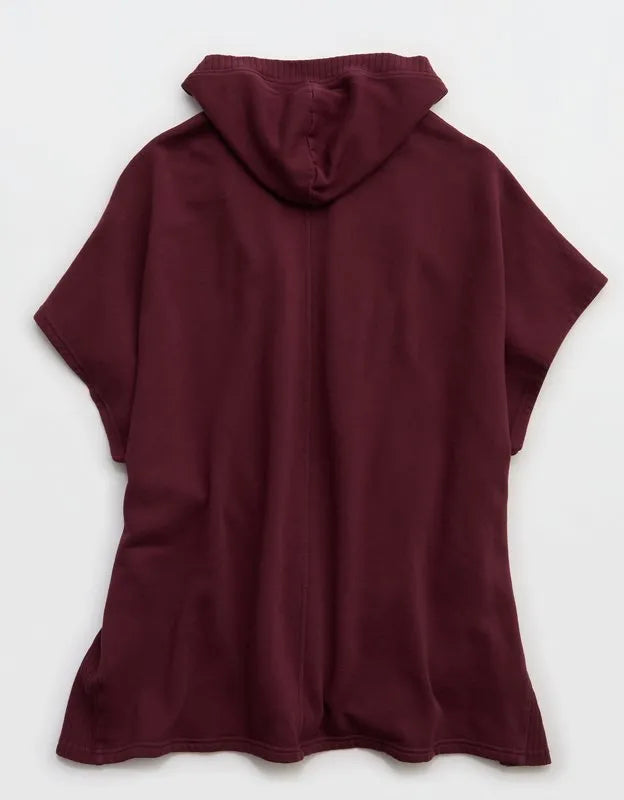 Aerie Hooded Fleece Cape