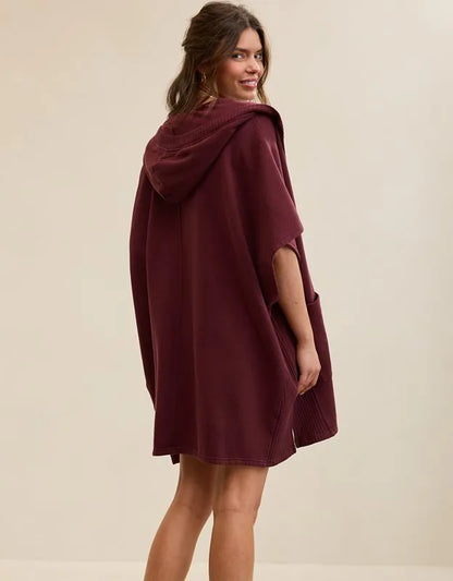 Aerie Hooded Fleece Cape