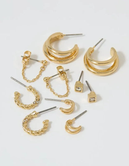 Aerie Sparkle Earring 5-Pack