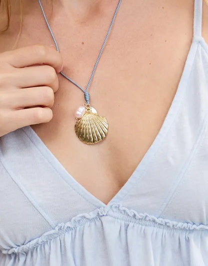 Aerie Dainty Cord Charm Necklace