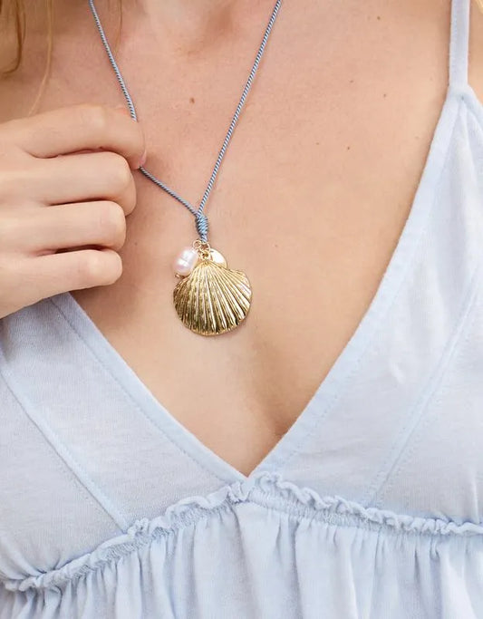 Aerie Dainty Cord Charm Necklace