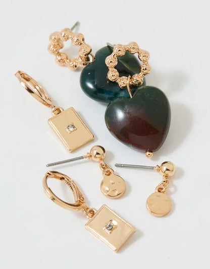 Aerie Charm Earring 3-Pack