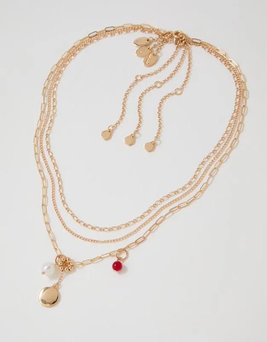 Aerie Everyday Layered Necklace Pack