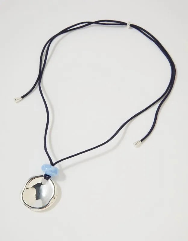 Aerie Suede Long Pendant Necklace